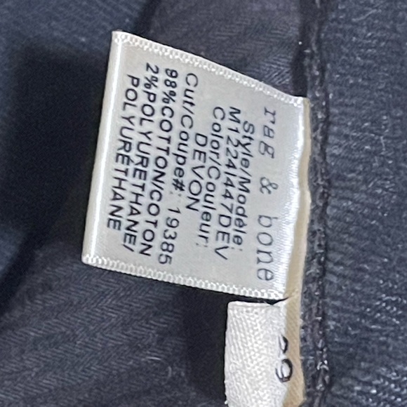 Rag And Bone Fit 1 Devon jeans MADE IN USA - Picture 4 of 6